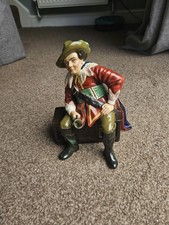 Reg Johnson - Cavalier - Ceramic Figure - Rare
