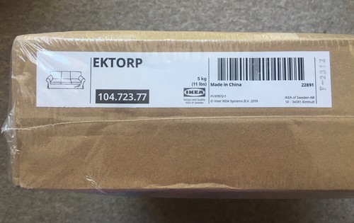 Unopened ikea ektorp seater - unopened,
