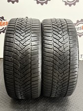 2x 225 40 R18 92V XL DUNLOP WINTER SPORT5 M+S 5-6mm TESTED FREE FITTING 
