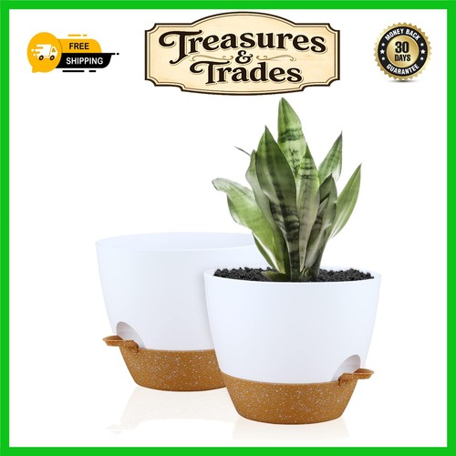 Elegant self watering indoor - self-watering,