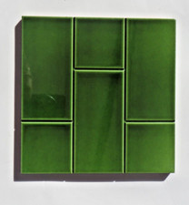 Brick bond hand dipped - bond, glazed