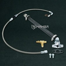 MAMBA Turbo Oil Feed & Return Line Kit HONDA D15 D16 w/ Greddy TD04H Oil-Cooled
