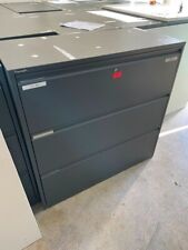 3 Drawer Side Filer - Graphite Grey - No Keys