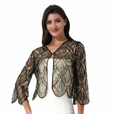 Women Shiny Sequins Evening