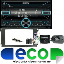 Ford Focus MK2.5 SONY Bluetooth AUX MP3 USB Car Stereo Black Fascia Steering Kit
