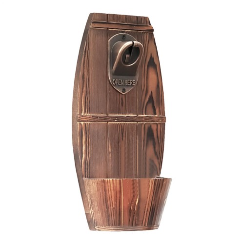 Wooden wall mounted - mounted, beer