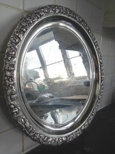 Excellent large, heavy and ornate silver plated Ranleigh salver / tray.