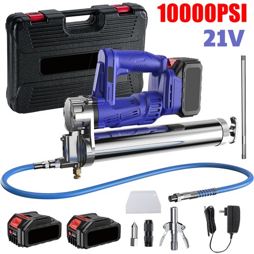 21v grease gun - gun, 2*3000mah