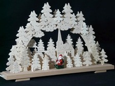 Arch with Santa Claus on Sled
