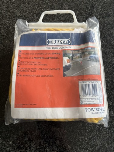 Draper metre tow rope - draper, 3.5