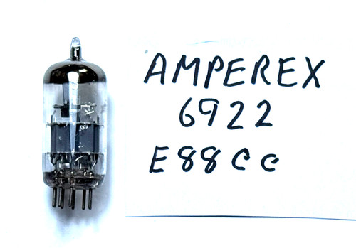 6922 e88cc amperex valve tube - e88cc,
