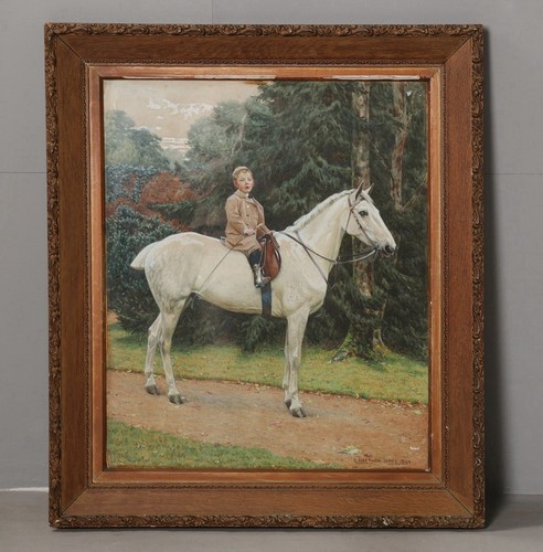 Antique painting horse - antique,