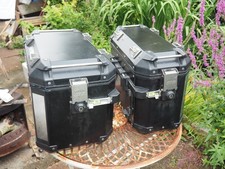 GIVI Trekker Outback Side Cases Black  48litre and  37litre ,