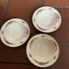 3 x Myott  Staffordshire England Dishes Vintage
