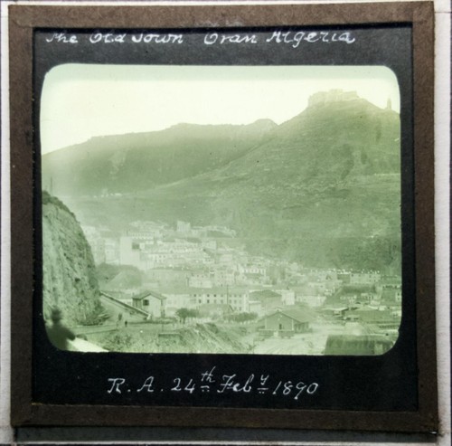 Antique magic lantern - magic, slides