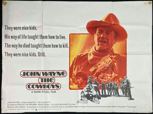 Cowboys original quad movie - quad,