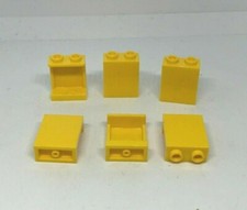 LEGO: 6x panel 1 x 2 x 2 - ref