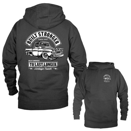 Built stronger vintage truck - built,
