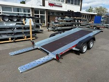 TWIN Axle 2000kg Trailer 4m x 1.8m 13.2ft x 6ft Tilt Car Transporter + PLYWOOD