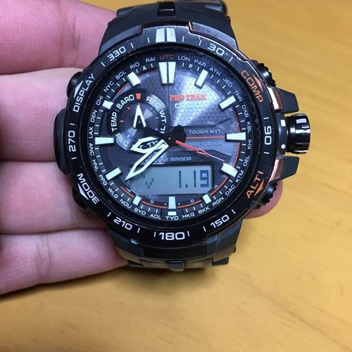 Casio pro trek triple sensor - casio,
