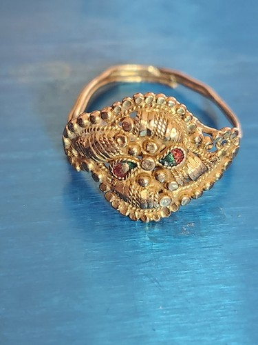 Vintage 22k heart shaped dhm - heart,