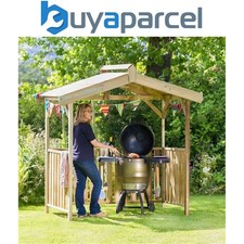 Zest Ashton BBQ Shelter Wooden