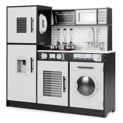 Costway play kitchen toy set - play,