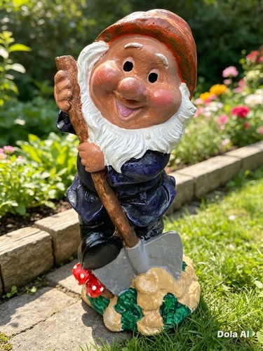 Concrete garden ornament - ,