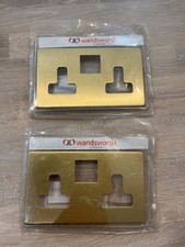 Wandsworth Double Socket Plate
