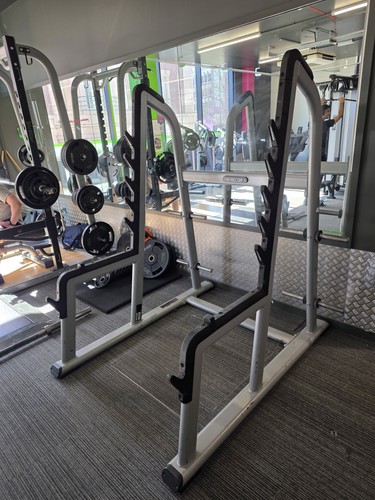 Precor squat rack commercial - precor,