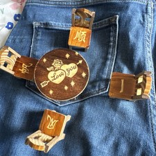 Wooden 1 Table x 4 Chairs Mini