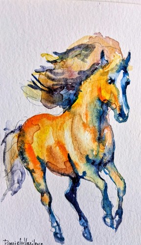 Original watercolor painting