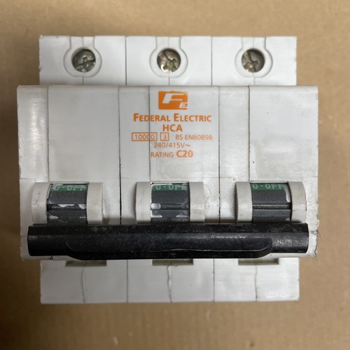 Federal electric mcb amp - federal,