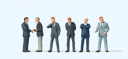 Preiser model railway suited - model,