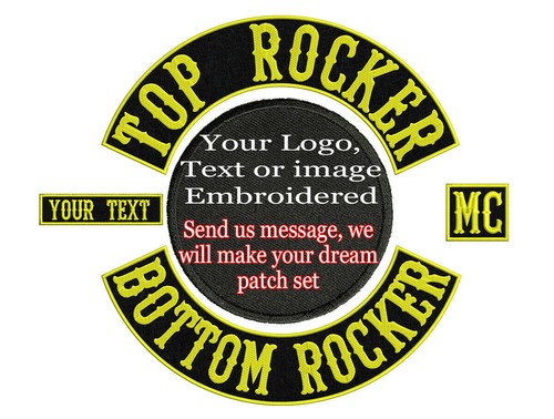 Custom rocker set embroidery - custom,