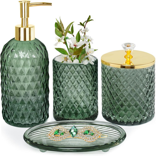 Bathroom accessories set 4pcs - accessories, set,
