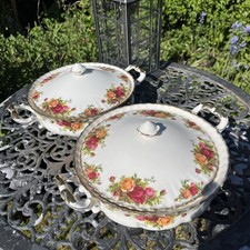 2 x Royal Albert "Old Country