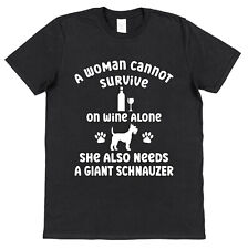 Giant Schnauzer A Woman Cannot