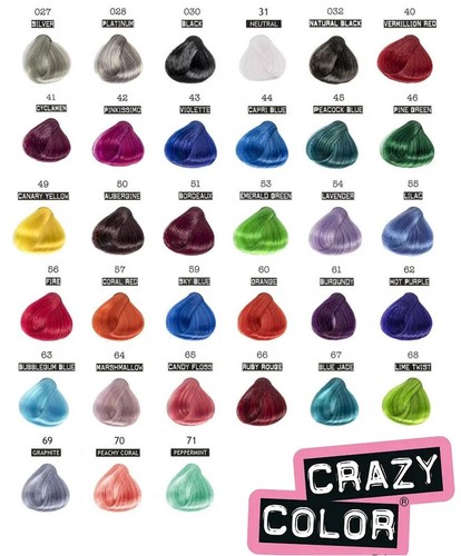 Crazy color semi - crazy, permanent