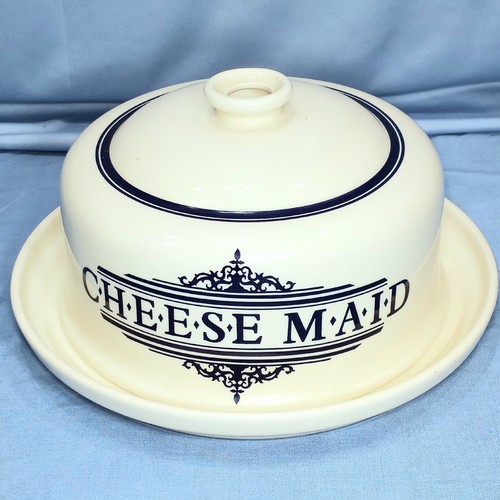 Victorian pottery 1869 cheese - pottery,