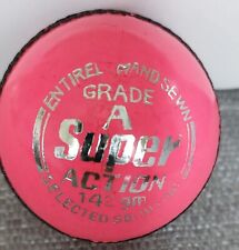 Womans 6 Pack Pink Cricket Balls 6 Pack Grade  A Super Action 142gm