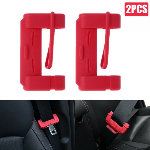 Red car seat - belt, clip