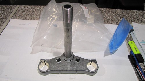 Fork yoke original derbi - fork,