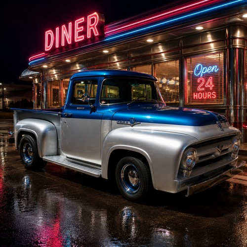 1956 ford 100 classic - ford, f-100