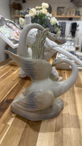 Porceval spain porcelain geese - spain,