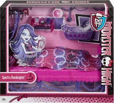 Mattel Monster High Spectra Vondergeist Dead Tired Bed Playset