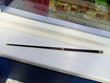 Conductors baton - old antique - of ebony and silver hallmarked brightwork