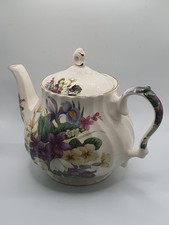 VINTAGE WINDSOR TEAPOT BEAUTIFUL FLORAL DESIGN MADE IN ENGLAND
