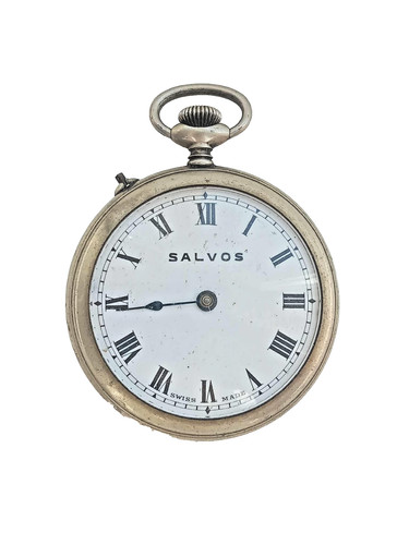 Antique salvos swiss nickel - salvos,