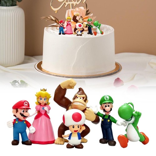 Super mario pvc figure set - 6x,